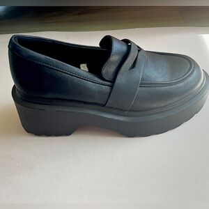 Wild Fable Black Platform Loafers
